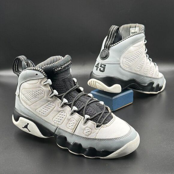 Nike Air Jordan 9 IX Retro Barons White Grey - Picture 1 of 10